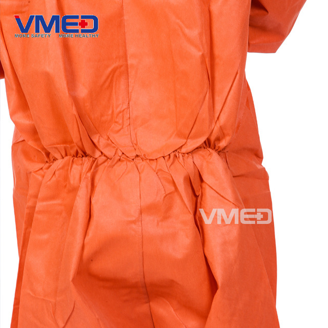 Orange Chemical Protective Coverall