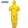 Yellow Chemical Protective Coverall