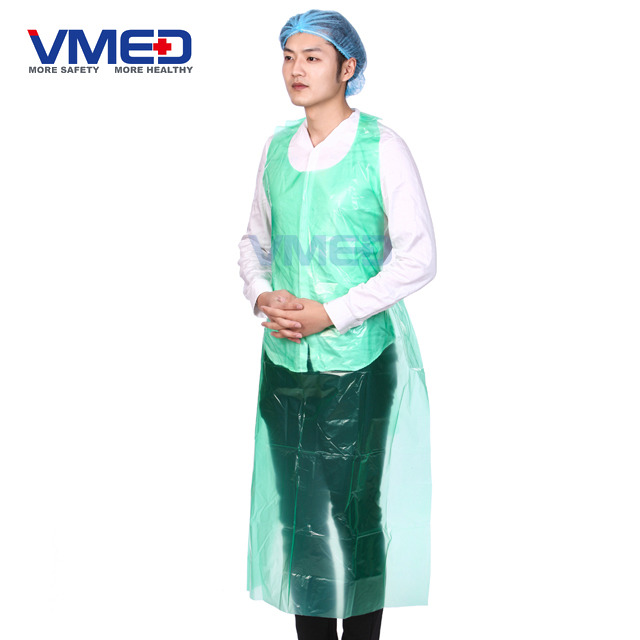 Disposable Green PE Apron