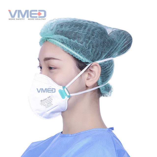 N95 Protective Face Mask Ventilated with elastic